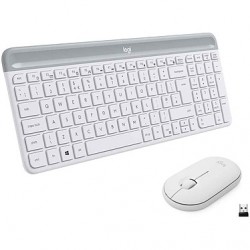 Clavier Logitech MK470 (Blanc)