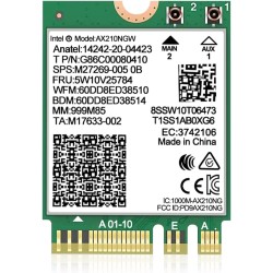 Carte Wifi 6E + Bluetooth5.3