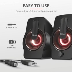 ENCEINTE Trust Gemi RGB LED...