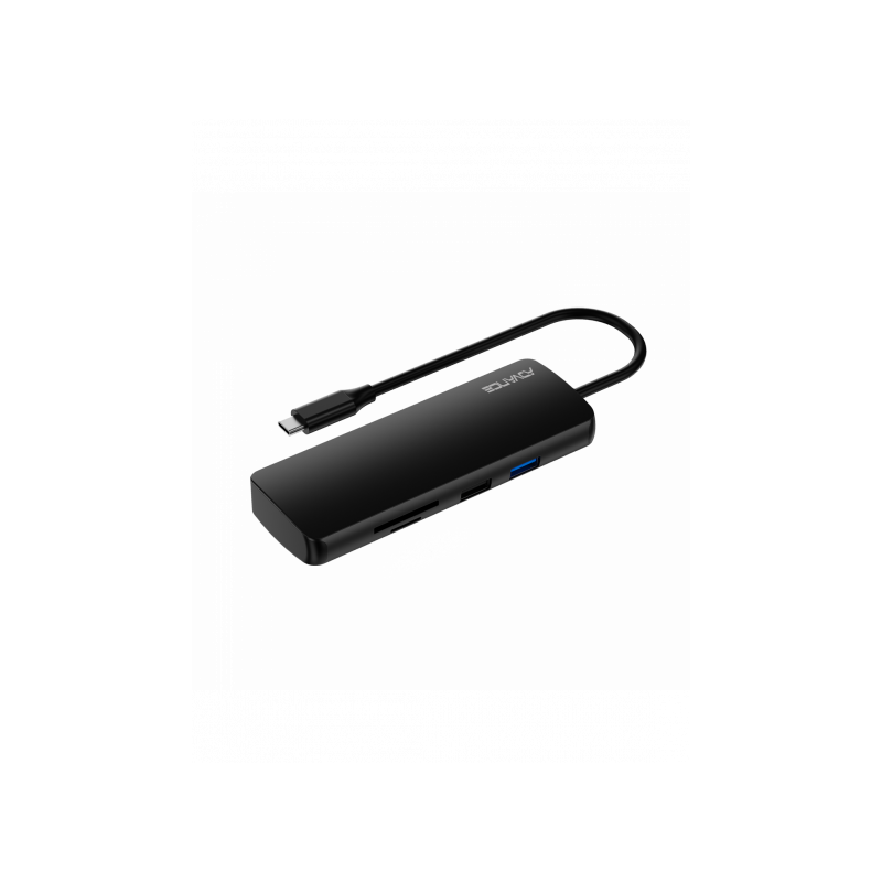 Hub USB-C Advance Xpand Smart 8-en-1 – Dock HDMI 4K, RJ45, USB 3.0, SD