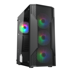 Boîtier PC COUGAR MX110 RGB – Moyen Tour ATX avec 4 ventilateurs RGB