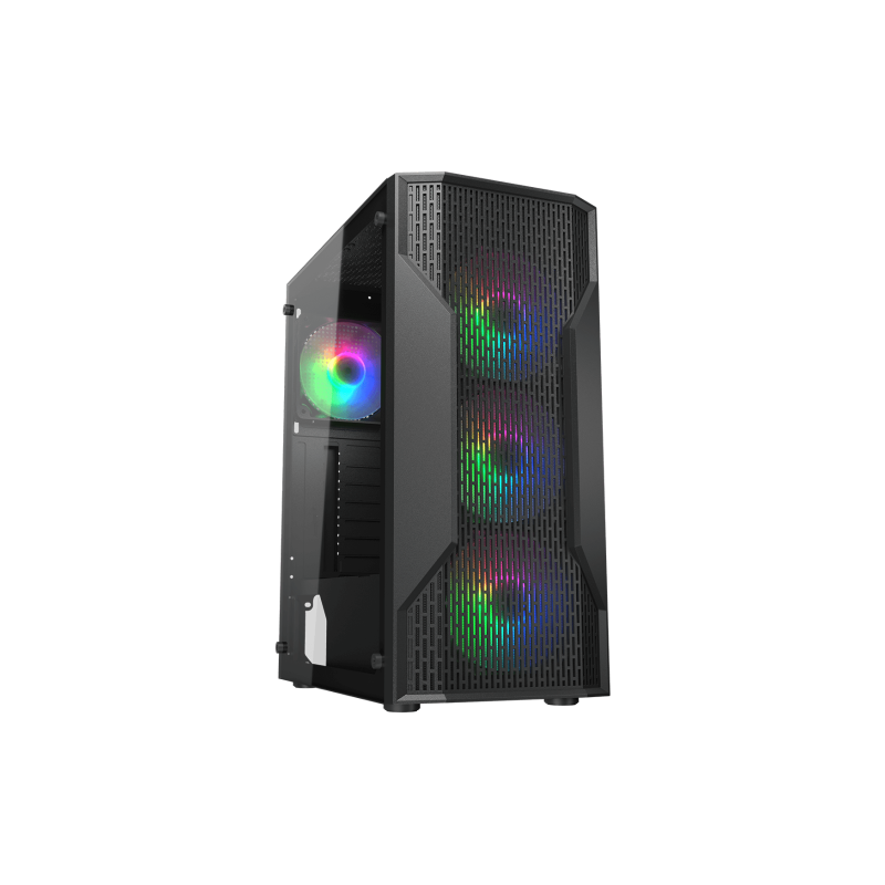 Boîtier PC COUGAR MX110 RGB – Moyen Tour ATX avec 4 ventilateurs RGB