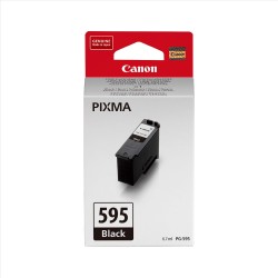 Cartouche Canon PG-595 Noire Originale – Encre pour Imprimantes PIXMA