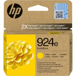 Cartouche HP 924e EvoMore Jaune Originale – Haute Capacité 800 Pages