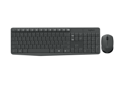 Logitech MK235 clavier RF sans fil AZERTY Français Noir